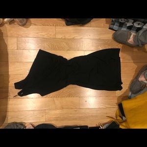 Single shoulder dress